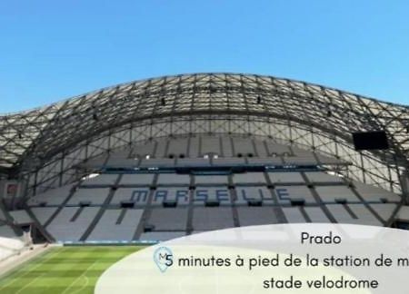 T4 Prado Velodrome Plage 3 Chambres Marseille Ngoại thất bức ảnh