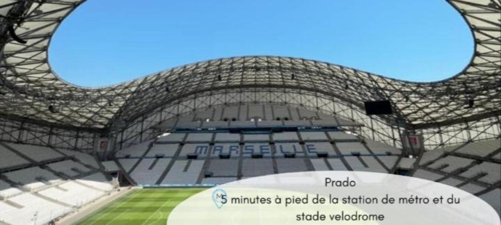 T4 Prado Velodrome Plage 3 Chambres Marseille Ngoại thất bức ảnh